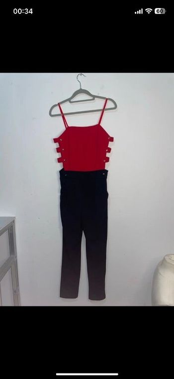 Combi rouge et noir
