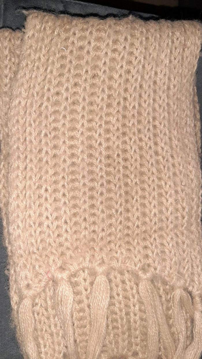 Écharpe femme couleur marron - photo numéro 2