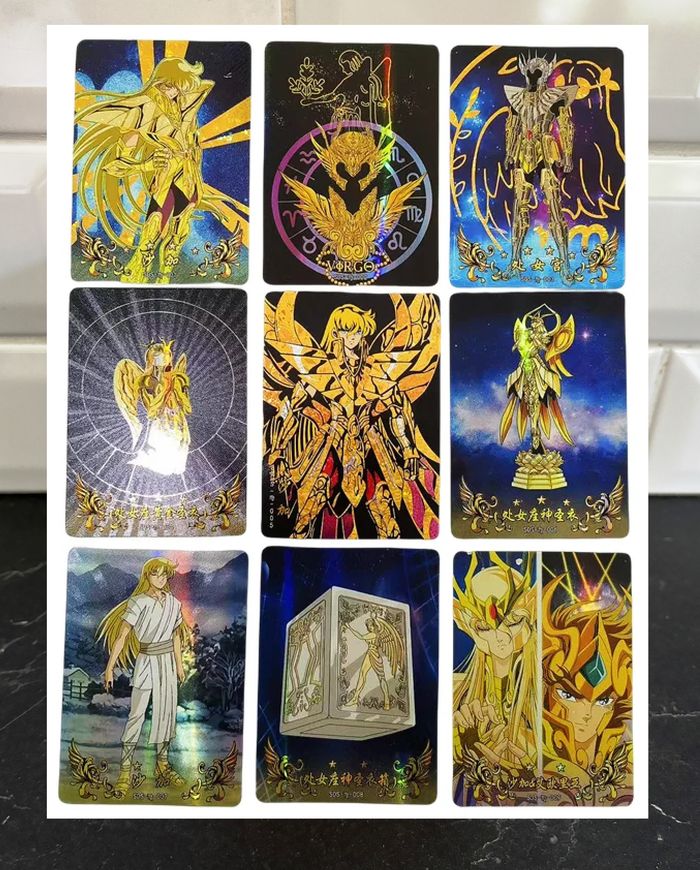 Display Saint Seiya Chevaliers du Zodiaque Chapitre 1 Golden Soul 10 Boosters! 40 Cartes - photo numéro 2