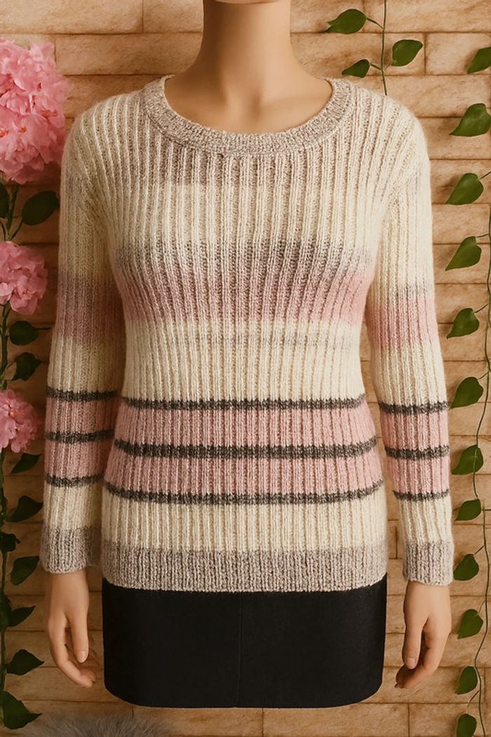 🌸Pull Laine Tons rose Taille Unique 🌸