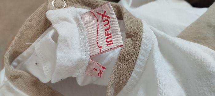 T-shirt ML garçon 3 mois influx - photo numéro 4