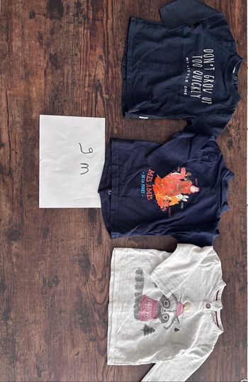 Lot tee shirt manche longue
