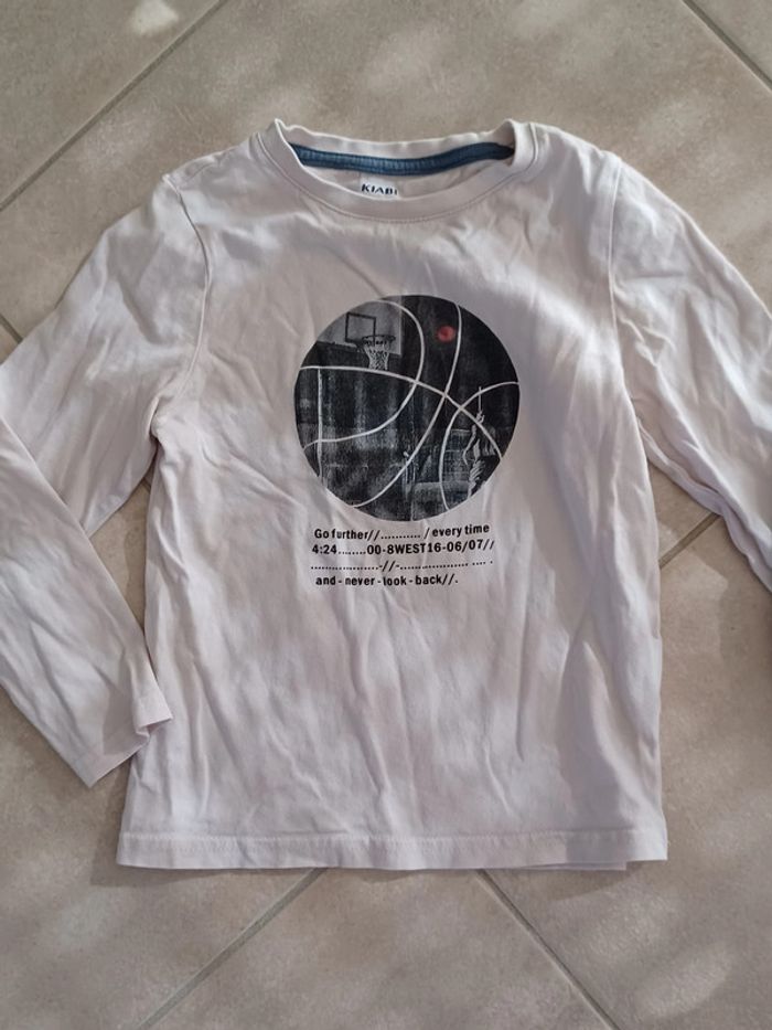Lot de 2 tee-shirts manches longues 6 ans - photo numéro 3