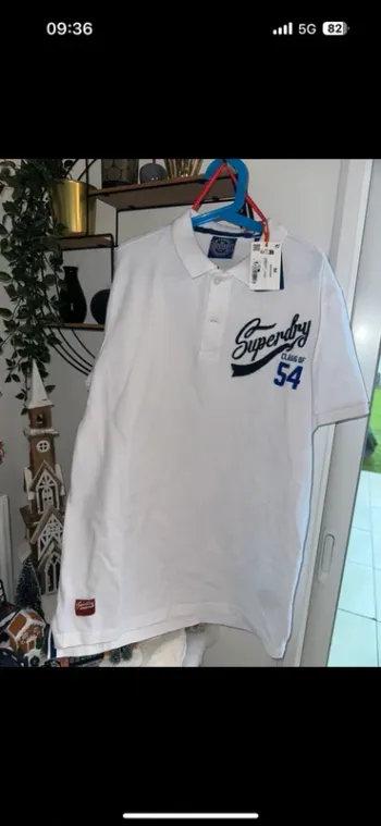 Polo  homme M neuf superdry
