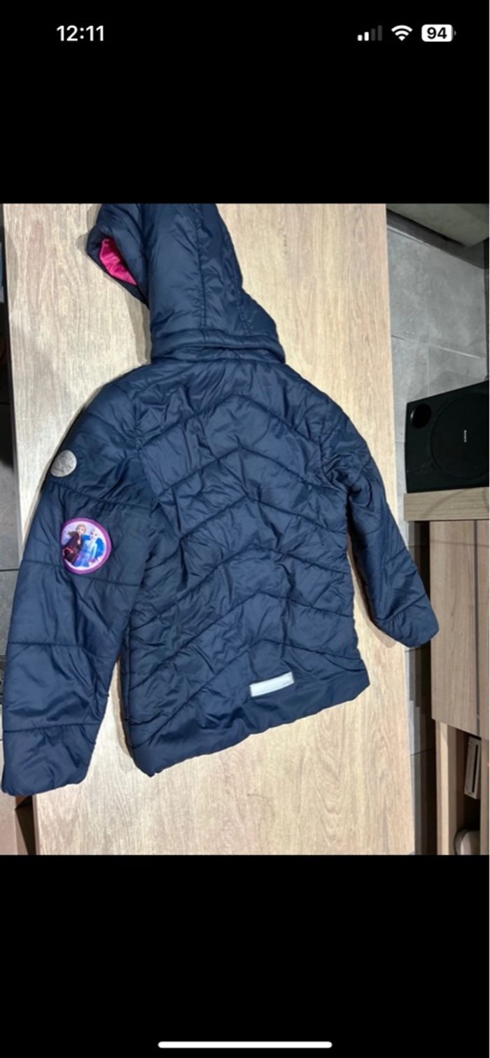 Manteau doudoune bleu marine 9 ans