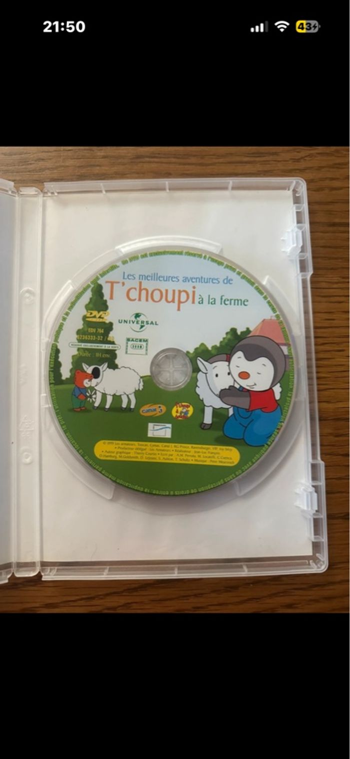 Dvd tchoupi - photo numéro 2