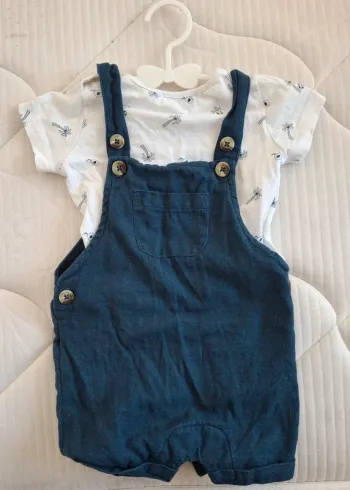 Salopette short