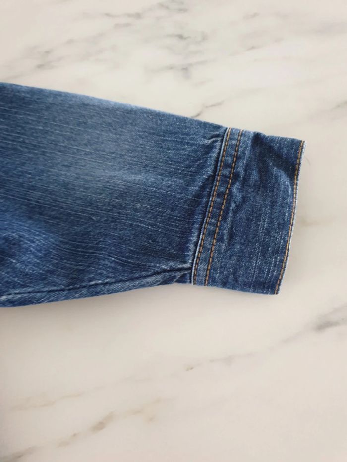H&M veste en jeans taille 80 - photo numéro 4