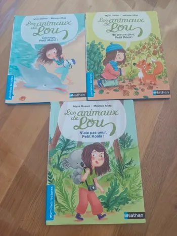 Livres les animaux de Lou