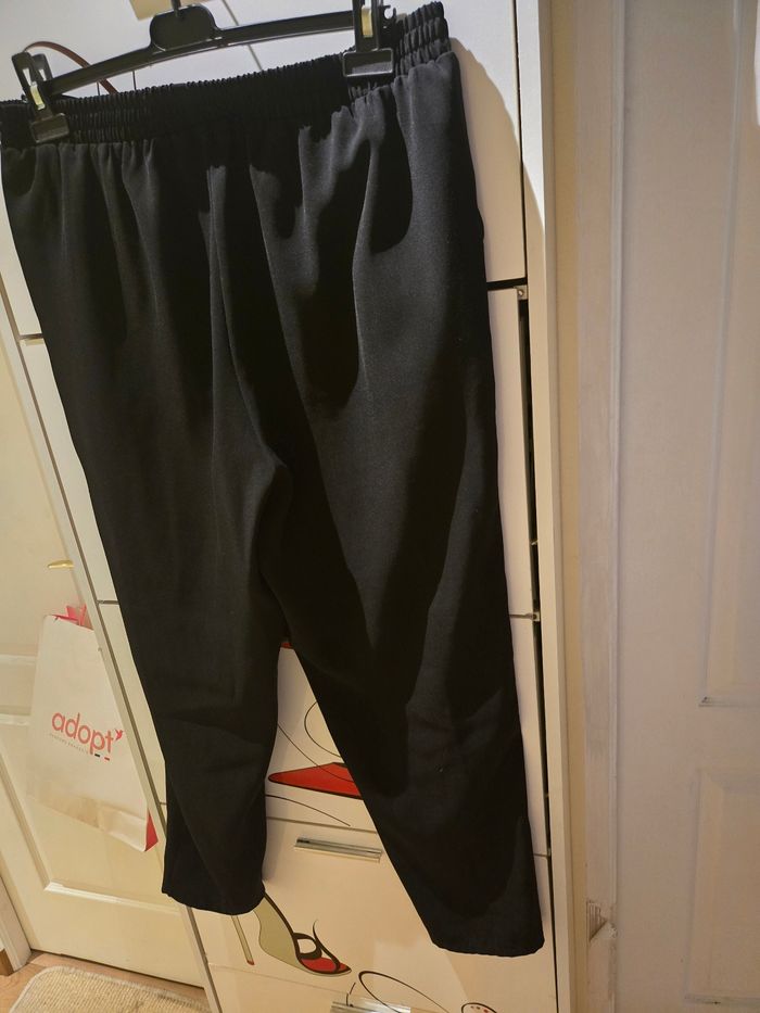 Pantalon noir à taille élastiquée T.44 Primark - photo numéro 3