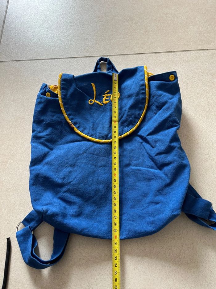 Sac à dos bleu - photo numéro 6
