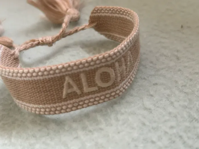Bracelet en tissus