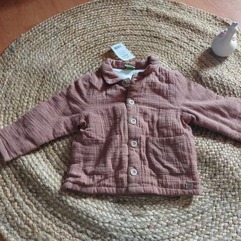 Veste blazer en coton de gaze marque tape a l'oeil avec étiquette