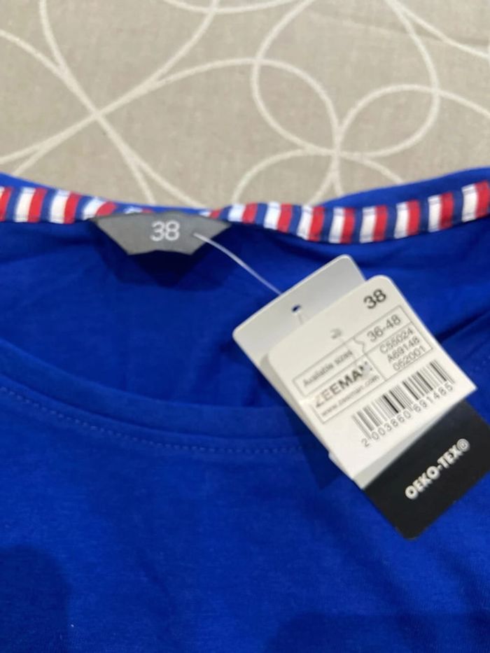 Teeshirt France 🇫🇷 bleu - photo numéro 3