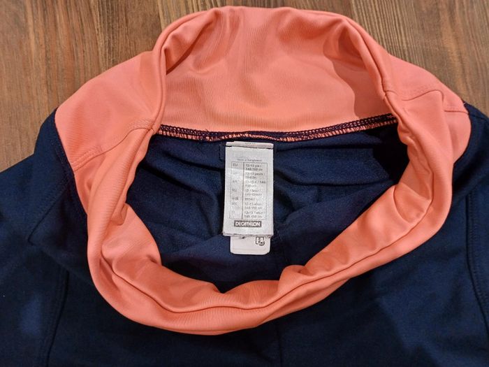 Legging bleu et rose Decathlon - photo numéro 4