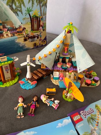 Lego Friends 41700 camping de luxe à la plage
