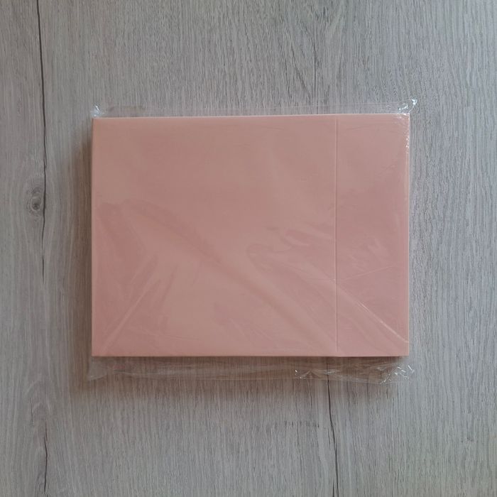 Lot de 6 coffrets cadeaux rose pastel avec 6 rubans roses de 42 cm - NEUF - photo numéro 2