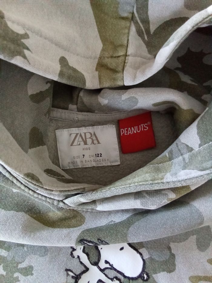 Sweat léger tons kaki Zara taille 3/4 ans - photo numéro 5