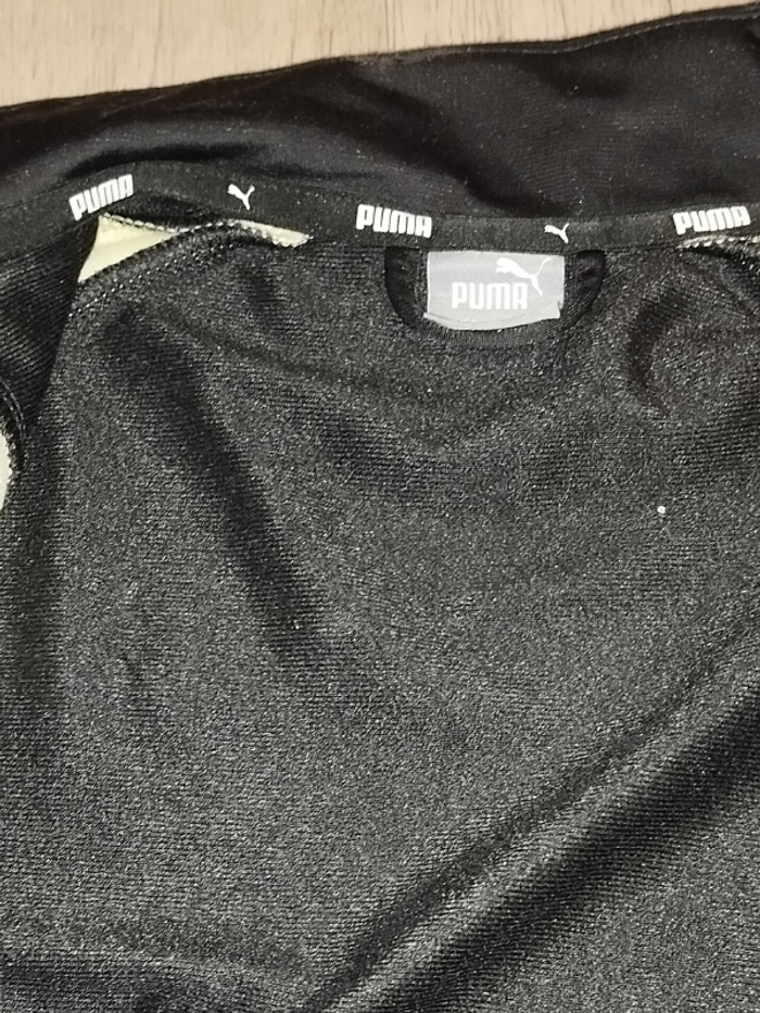 ensemble de survetement Puma noir fluo garçon 11 à 12 ans - photo numéro 9