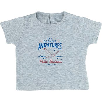 T-Shirt à manches courtes 12 mois Petit Bateau