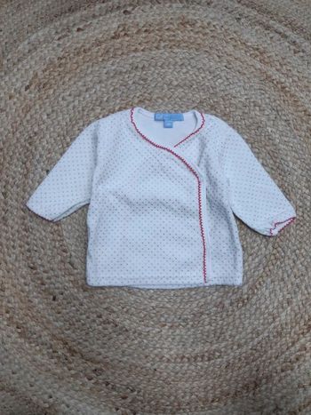 Pull à motif pois TQF 3 mois