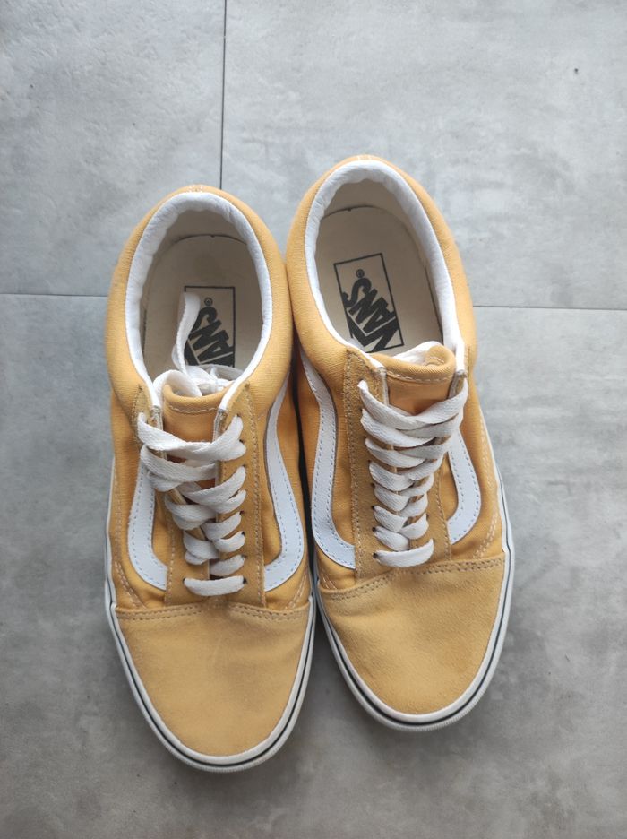 Vans basses moutarde - photo numéro 2