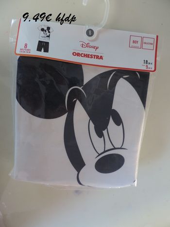 pyjama orchestra taille 8 ans