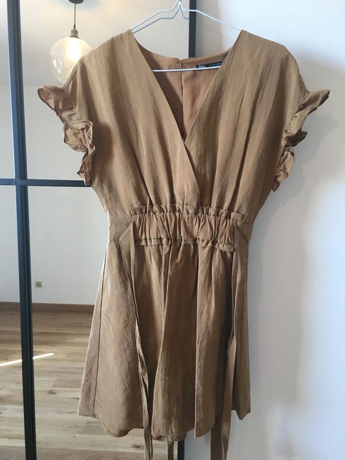 Robe courte cache coeur Zara - photo numéro 3