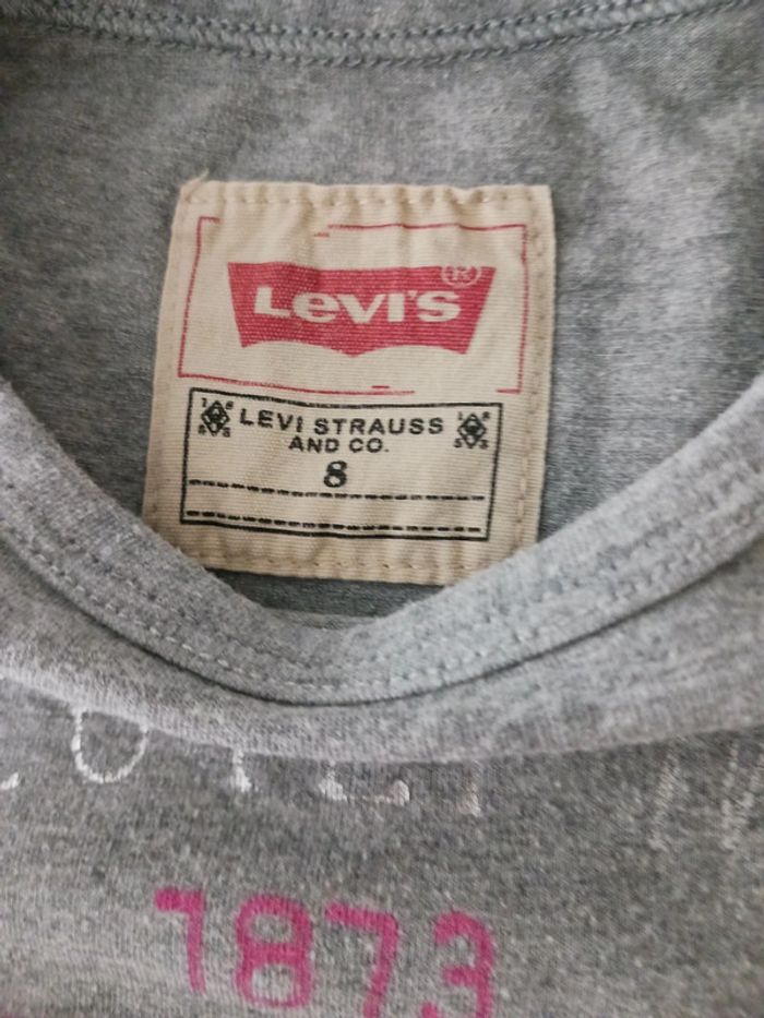 vends sweat levis taille 8 ans fille - photo numéro 3