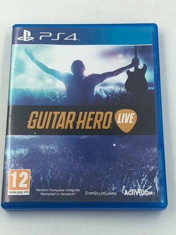 Jeu vidéo Guitar Hero Live sur console Ps4