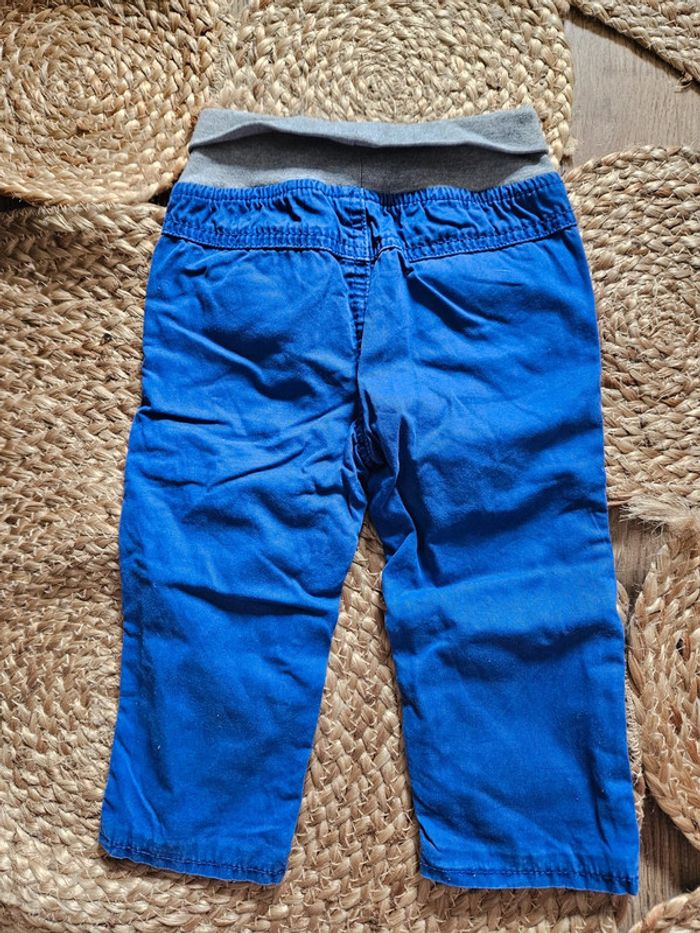 Pantalon bleu électrique Esprit 9 mois - photo numéro 4