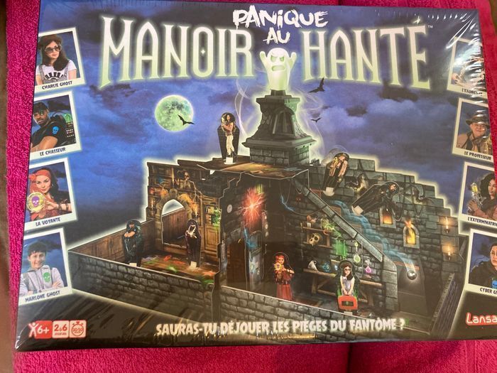 Jeu panique au manoir hanté