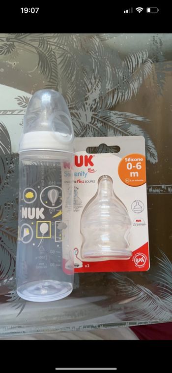Biberons 0-6 mois NUK