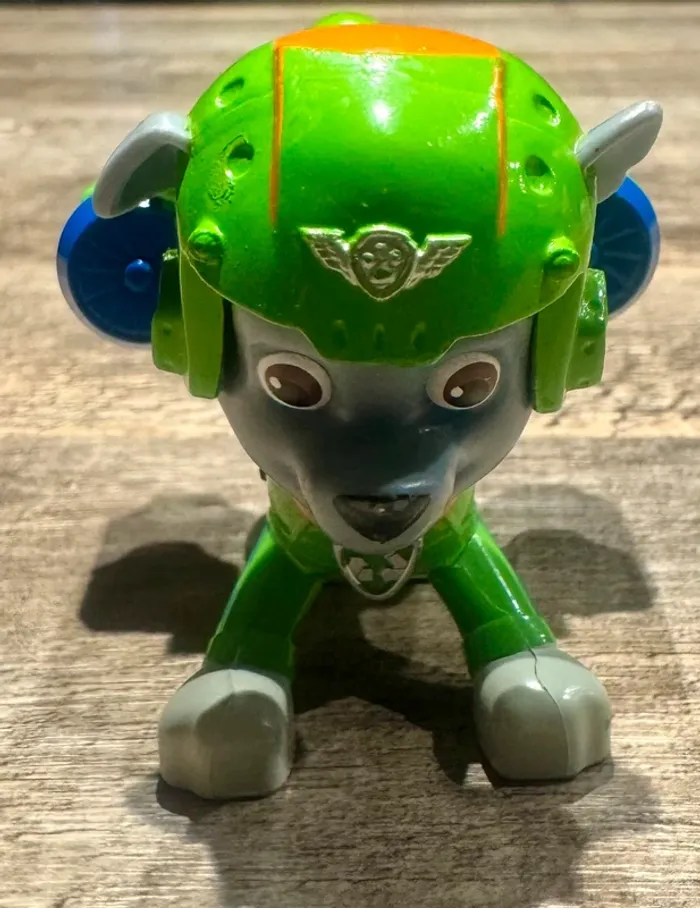 Figurine Pat Patrouille - Action Pup - Rocky