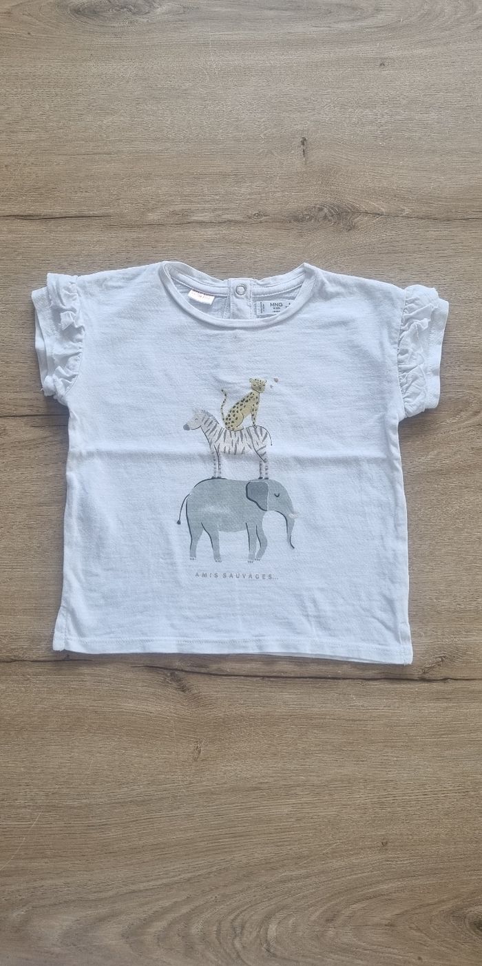 T-shirt MC 9-12 mois