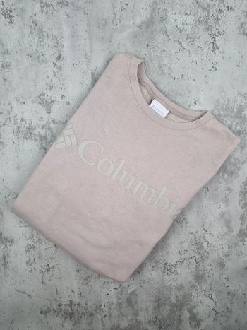 Sweat Columbia crème – Taille M Homme (mesures en photos)