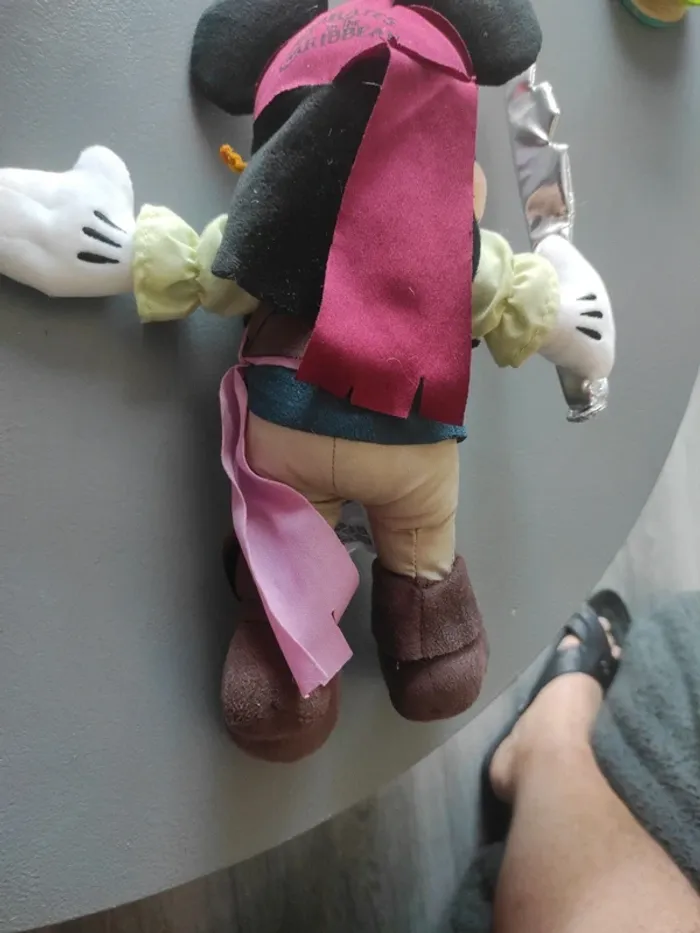 Peluche Mickey Disneyland Paris Disney pirates des caraïbes - photo numéro 4
