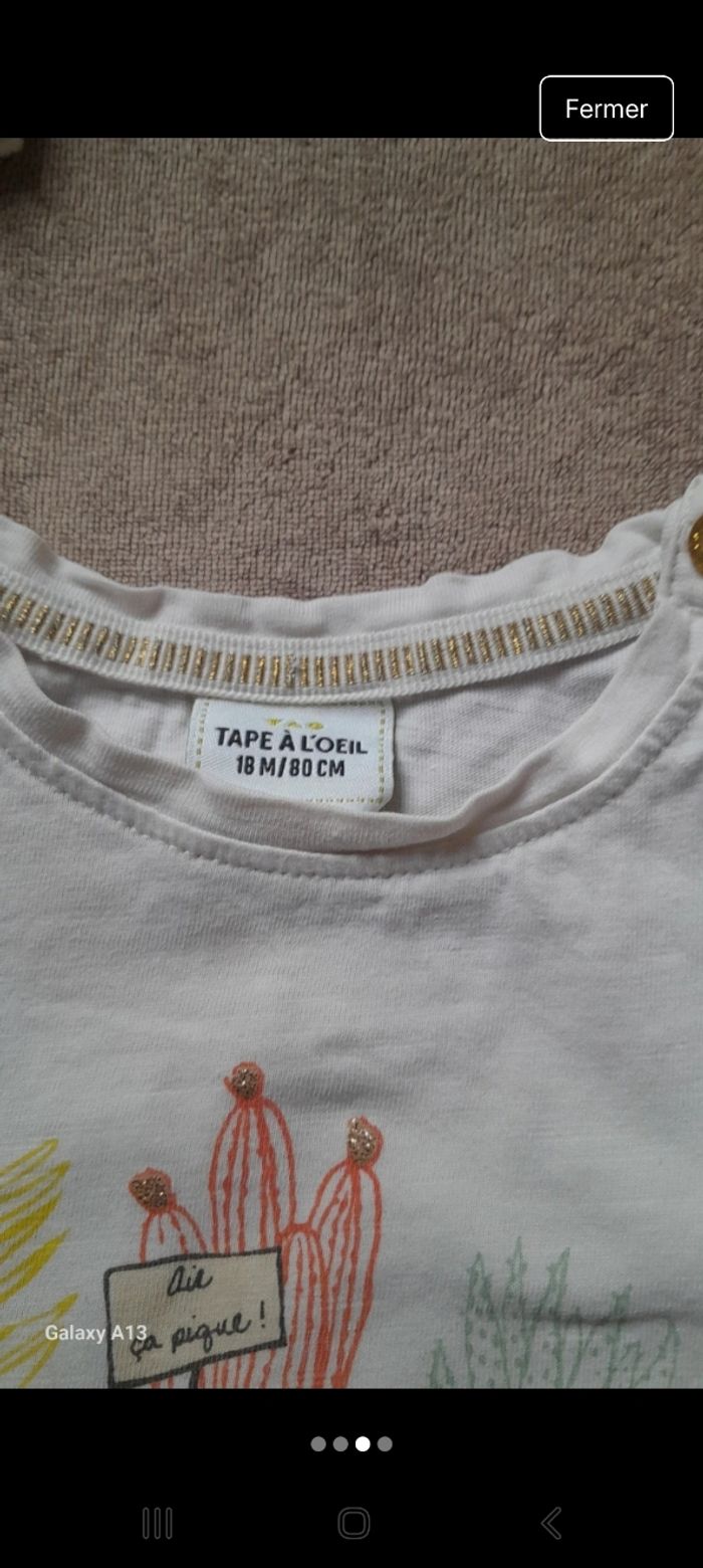 T-shirt 18 mois - photo numéro 3
