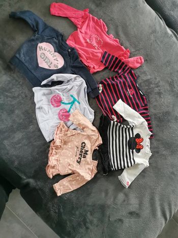 Pull et t shirt manche longue 3 mois