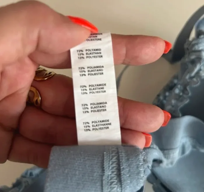 Variance soutien gorge taille 85A dentelle Bleu - photo numéro 3