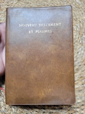 Niuveau testament et psaumes