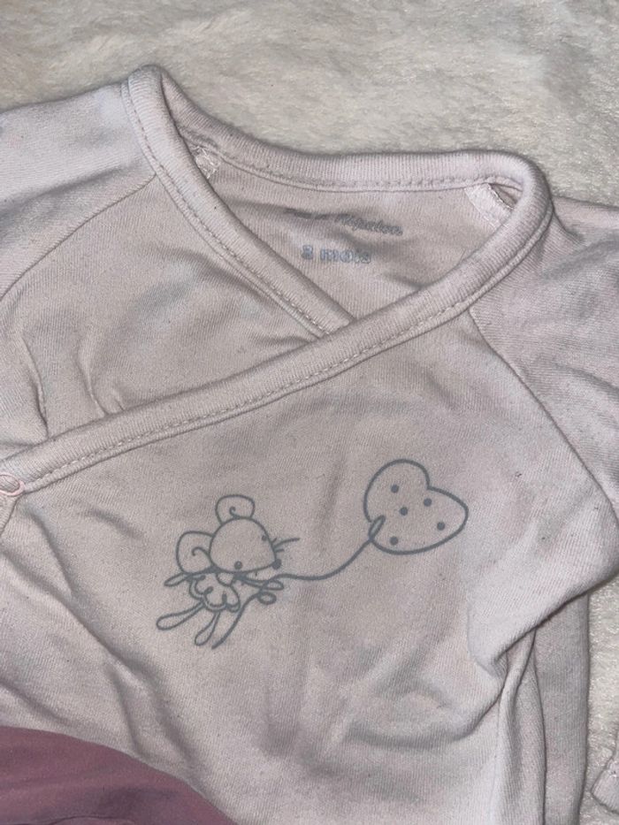 Ensemble bodie + pantalon 3mois - photo numéro 2