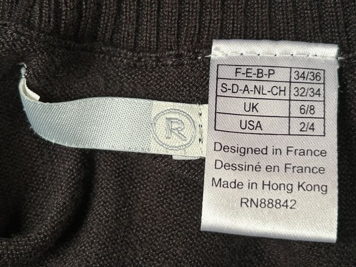 Court gilet noir La Redoute - Taille 34/36 - photo numéro 3