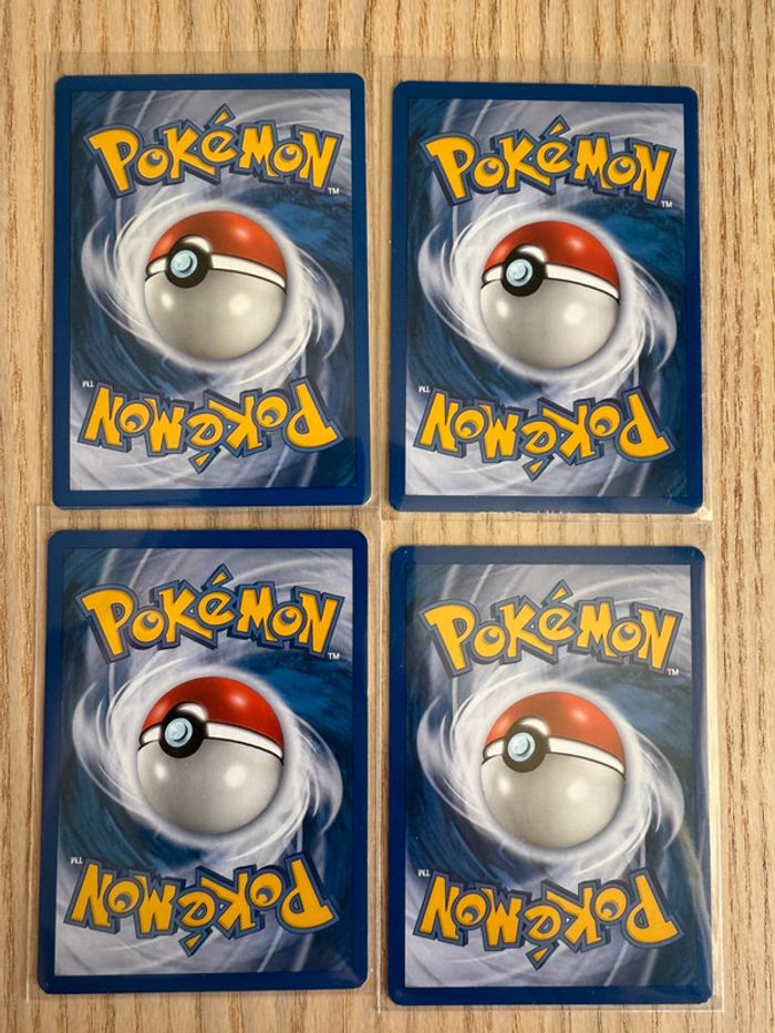 Lot de 4 cartes Pokémon Ex espèces Delta - photo numéro 2