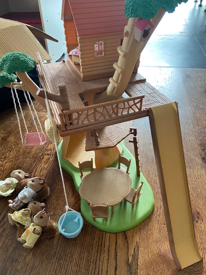 Maison arbre cabane écureuils  sylvanian families - photo numéro 4