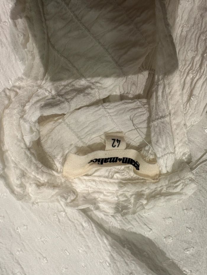Petit haut blanc Grain de malice taille 42 - photo numéro 4