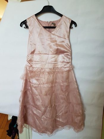 Robe vieux rose 12 ans