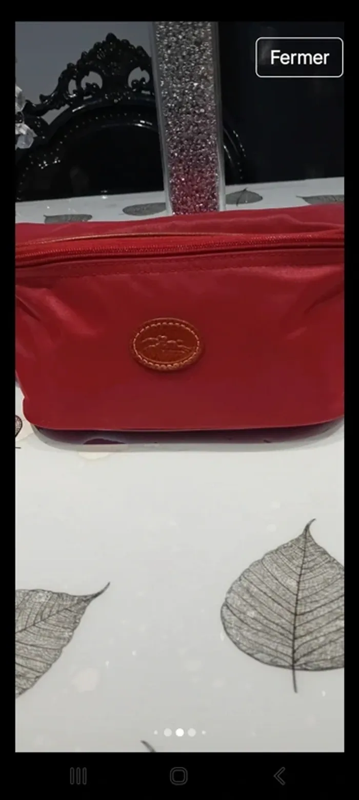 Banane longchamp rouge - photo numéro 4