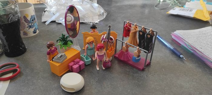 (D47) Playmobil magasin shopping