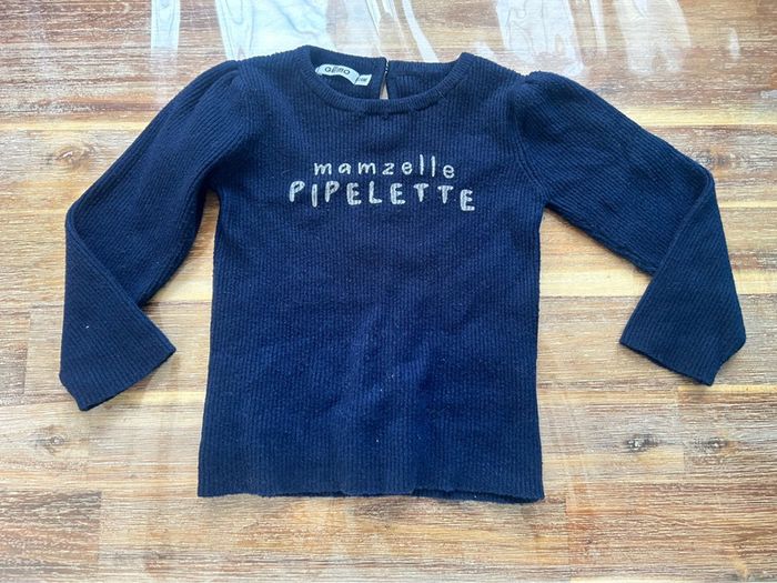 Pull mademoiselle pipelette